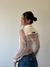 Camisa Organza Cher Crema en internet