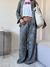 Pantalon Palazzo Formentera Beach, Love Negro - Feria Bajo Costo