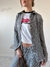 Camisa Oversized Formentera Beach, Love Negra