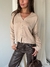 Cardigan Corazoncitos Ouiiiii Crema - Feria Bajo Costo