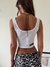 Top "Desagujado" Blanco - comprar online