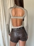 Body Cruzado & Fruncido Crema - Feria Bajo Costo