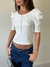 Remera Manga Princesa Blanca - Feria Bajo Costo