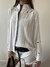 Camisa Romantica Peace and Love Blanca