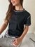 Imagen de Remera El Mundo Del Revés Negra