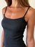Musculosa Piccolitos Moñitos Negra - Feria Bajo Costo