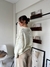 Sweater Sheep Trenzado Off White - tienda online