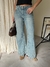 Jean WideLeg Reggie Lavado Celeste - comprar online