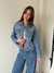 Campera Denim Diferenciada + HotFix Blue - Feria Bajo Costo