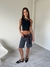 Musculosa "Tiernita" Negra - Feria Bajo Costo