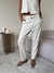 Pantalon Sastrero Lino Besito Crema