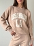 Sweater Bordado "Los Angeles" Crema - comprar online