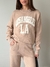 Sweater Bordado "Los Angeles" Crema - tienda online