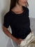Remera Flamé Calidad Premium Me encanta Negra - comprar online