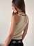 Musculosa Tejida Billy Girls Camel - comprar online