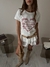 Remera Little Heart Crema