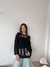 Sweater Vestido Tejido Hilo Bohemian Girl Negro - Feria Bajo Costo