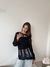Sweater Vestido Tejido Hilo Bohemian Girl Negro - tienda online