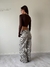 Jean WideLeg Cebra Gastado - Feria Bajo Costo