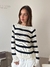 Sweater Tejido de Algodón Bimba Rayado en internet