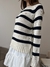 Sweater Tejido de Algodón Bimba Rayado - Feria Bajo Costo