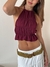 Top Frunces Paris Girl Bordo en internet