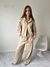 Jogger Rustico Palazzo Full Detalles Crema - tienda online