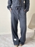Jogger Rustico Palazzo Full Detalles Gris Azulado en internet