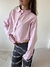 Camisa Crop "Facheritaaaaa" Rosa - Feria Bajo Costo