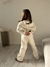 Set (Hoddie + Jogger) Little Kid Crema en internet