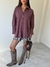 Camisa Oversized Relaxed Fit. Uva - Feria Bajo Costo
