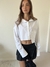Camisa Crop "Facheritaaaaa" Blanca - Feria Bajo Costo