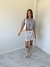 Reme Crop Oversized Flamé "Impecable" Gris - Feria Bajo Costo