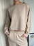 Hoodie Bordado Yoga Mood Crema - tienda online