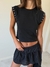 Musculosa Jersey Cool Arandelassss Negra - comprar online