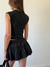 Musculosa Jersey Cool Arandelassss Negra - Feria Bajo Costo
