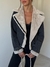 Campera Denim + Fur Lucky Me Negra - tienda online
