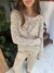 Sweater Tejido Rapsodia Crema en internet