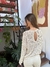 Sweater Tejido Rapsodia Crema - comprar online