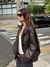 Chaqueta Oversized Loose 301. Chocolate