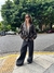 Chaqueta Oversized Loose 301. Chocolate - Feria Bajo Costo
