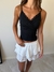 Musculosa Morley Cruzada Con Puntilla Negra en internet