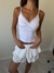 Musculosa Morley Cruzada Con Puntilla Blanca en internet