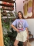 Remerón Oversized Gatitos Boxeadores, Che! Lavanda - Feria Bajo Costo