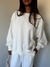 Buzo "Oversize" Una Canchereada! Off White - comprar online