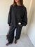 Buzo "Oversize" Una Canchereada! Negro - comprar online