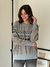 Sweater Premium "Bariloche" Gris Celeste - comprar online