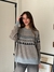 Sweater Premium "Bariloche" Gris Celeste - tienda online