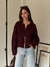 Campera Premium Nubecita Doble Cierre Guinda en internet