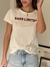 Remera Jersey Sans Limites Crema - tienda online